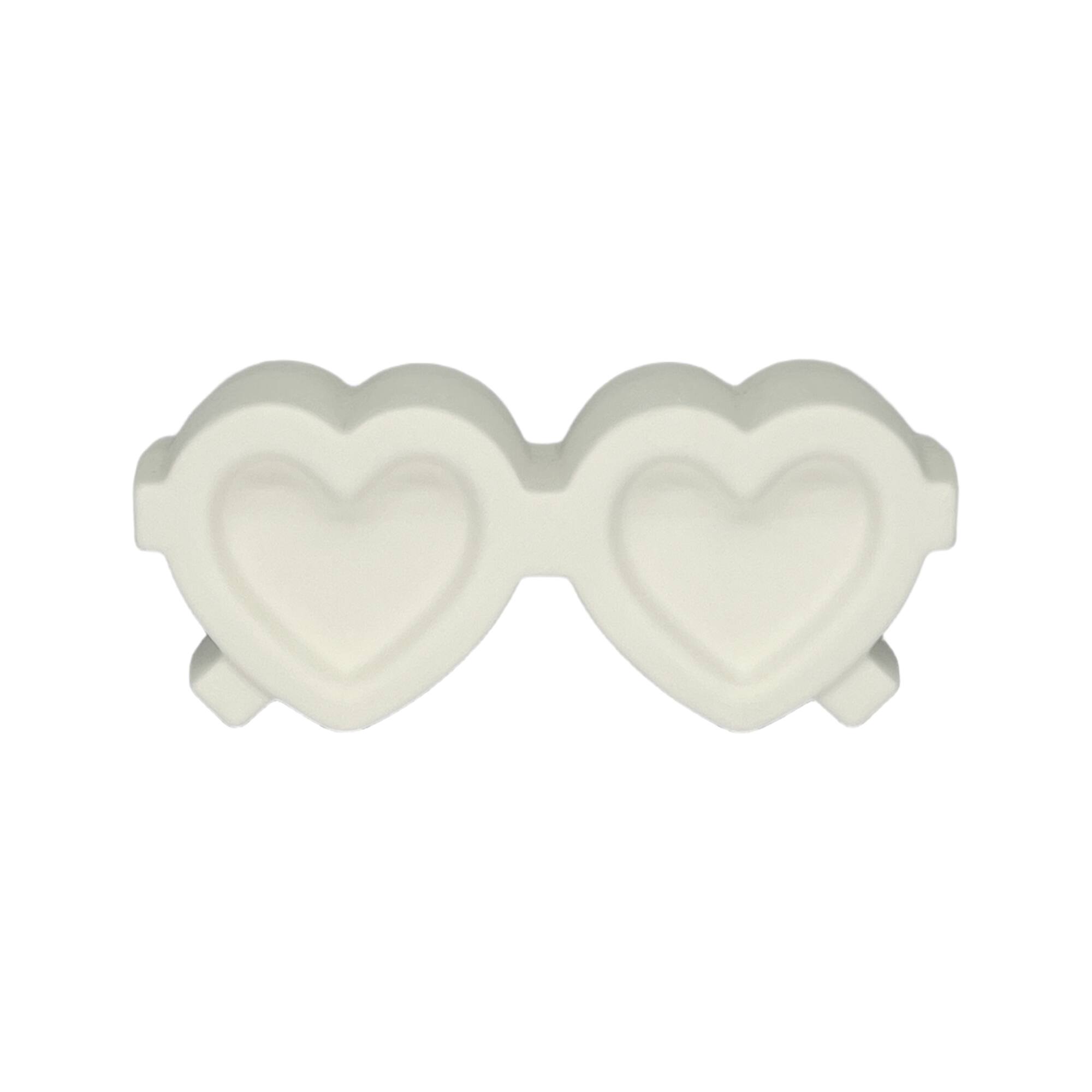 Jonathan Adler x Michaels 9" DIY Ceramic Heart Glasses Figurine